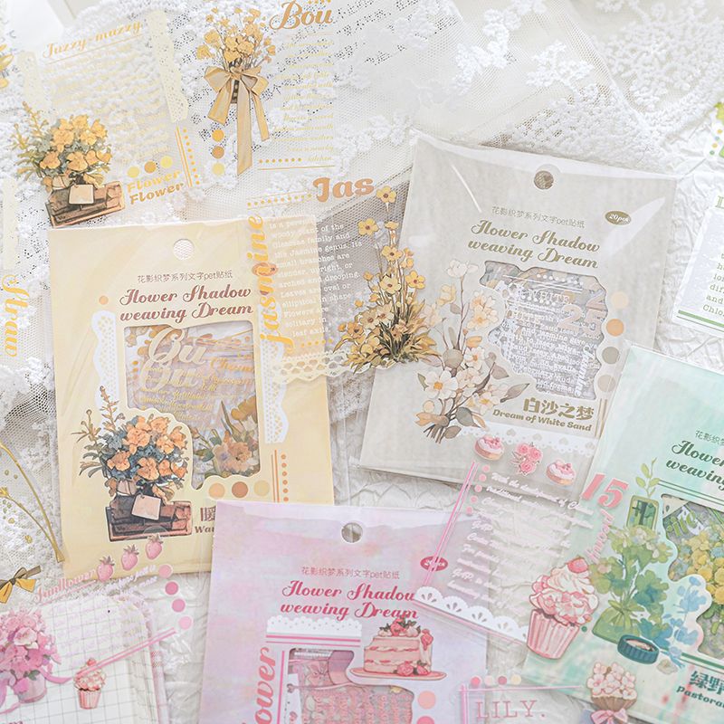 Floral Dream Series Plant & Flower Sticker Pack