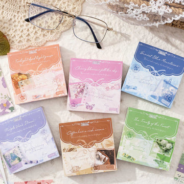 See The Clouds At Dawn Series Vintage Journal Material Paper Pack