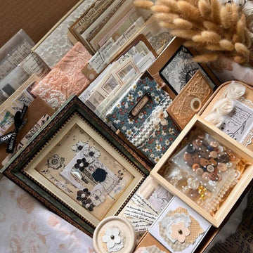 Mix and match high-end material paper sticker packs