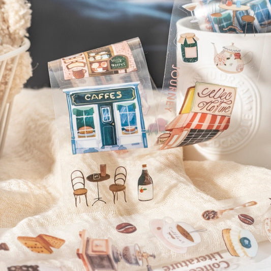 Slow Living Series Die-Cut PET Tape