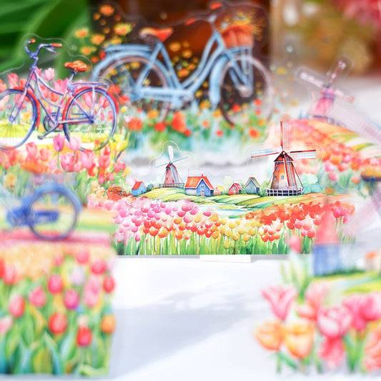 Floral Overture Windmill & Flower Sea Sticker Pack