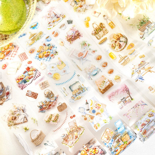 Holiday Picnic Time Series Friendship & Picnic-Themed Washi Tape