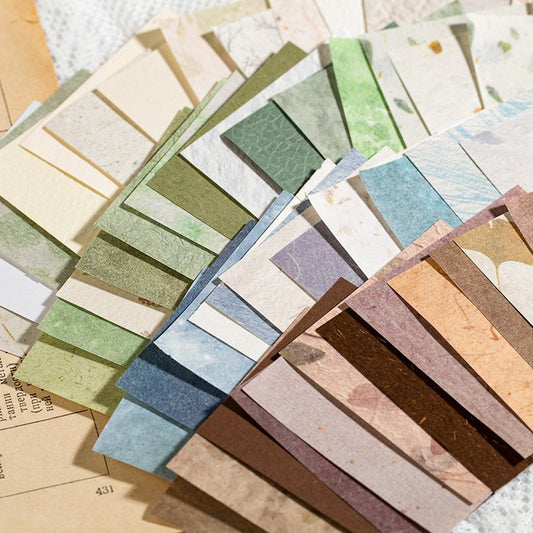 Paper Order Series Mixed-Material Mini Book