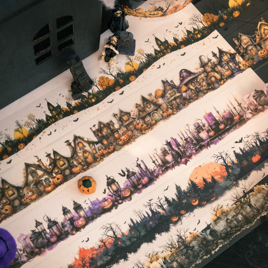 Dark night party Series dark-themed landscape tapes