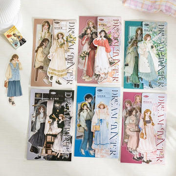 The Daily Life of a Dream Painter Series Professional Character theme sticker pack