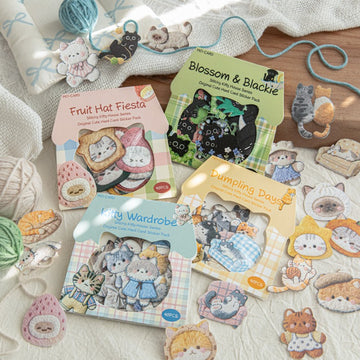 Stitchy Kitty House Series Sticker Pack