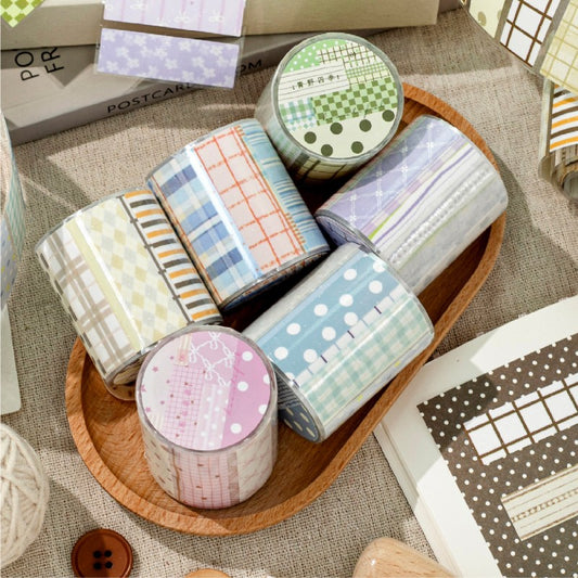 Birds&Four Seasons Synthetic Paper Die-cutting Tape