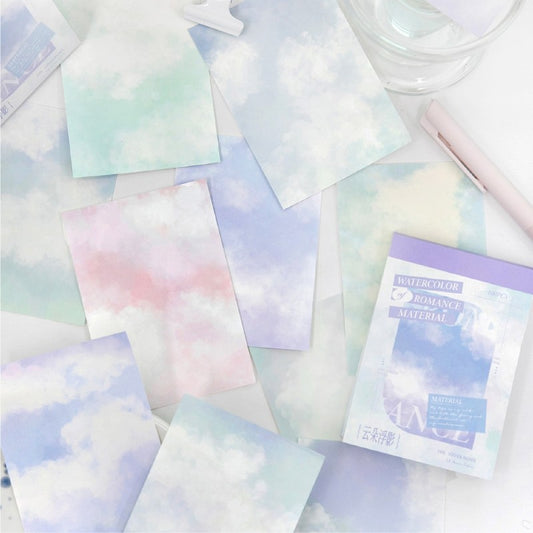 Romantic Watercolor Series Materials Book