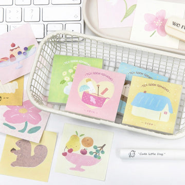 Cute Cartoon Life Planner Sticky Notes 50PCS