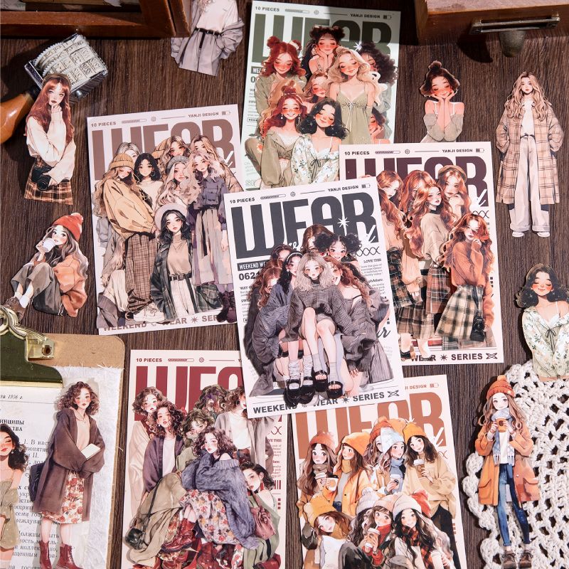 Weekend Outfit Series Sticker Pack