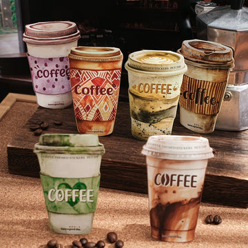 Coffee color series sticker packs