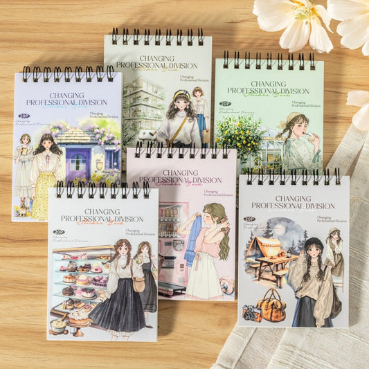 Leisure Moments Series Spiral Sticker Book