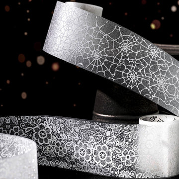 White Mist Floral Note Series Tape