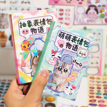 Creative Funny Expression Series Sticker Book