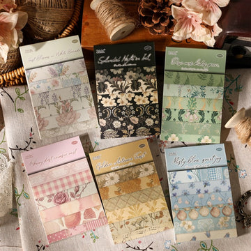 Clear Breeze For You Series Retro Floral Material