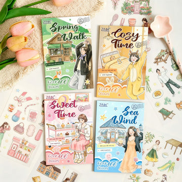 Human Beauty Series Stickers Book