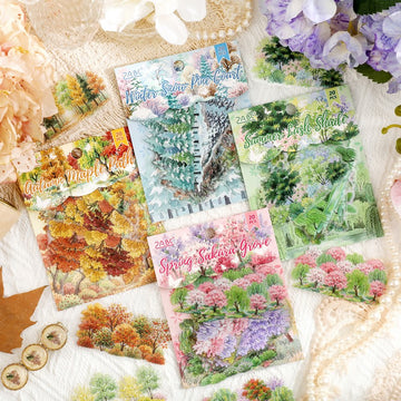 Forest Four Times Series Sticker Pack