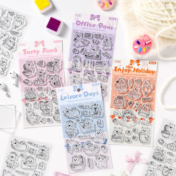 Stray Dog Series Transparent Stamps