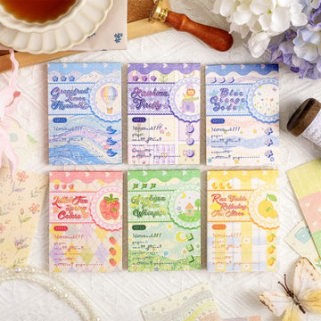Jian Paper Floral Pattern Series Material Book