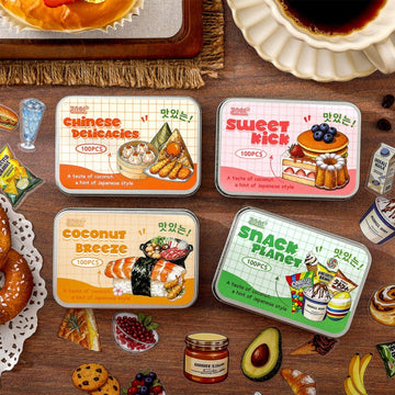 Taste Taste Tour Series Dessert Sticker Box