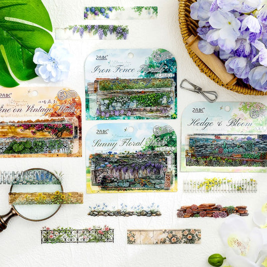 Flower Wall Language Series Sticker Pack