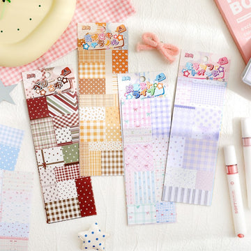 Cloth Picking Time Series Sticker Pack