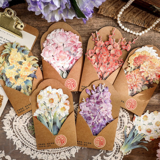Elegant With Classical Charm Retro Material Paper