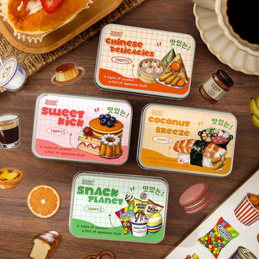Taste Taste Tour Series Dessert Sticker Box