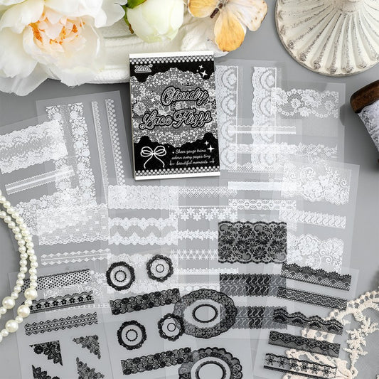 Lace Holiday Collection Series Sticker Book