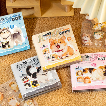Furry Diary Series Sticker Book