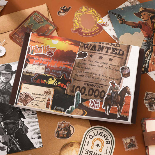 Western cowboy Gift box