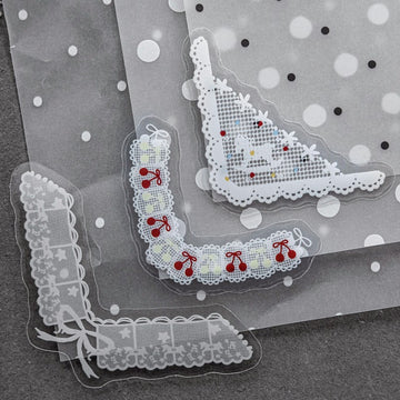 Lace Diary Series Sticker Pack
