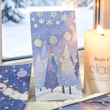 Winter Scenery Series Material Paper