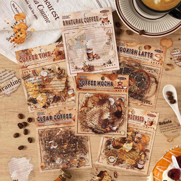 Rich Aroma Of Coffee Sticker Pack 20PCS