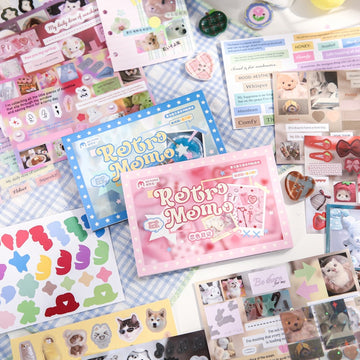 Retro Memo Series Sticker Book 30Pcs