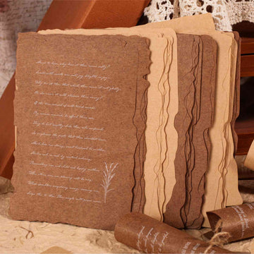 Vintage English Kraft Paper Sticky Notes – The Gaderi Series
