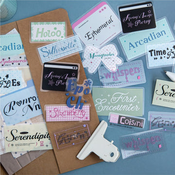Soft Memoirs Series Sticker Pack 33Pcs