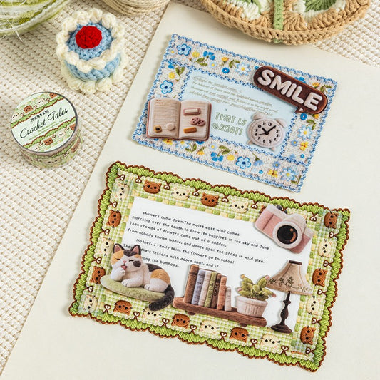 Crochet Tales Series Simulated Crochet Pet Tape