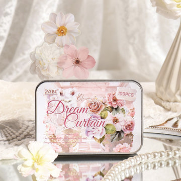 Flower Series Sticker Box