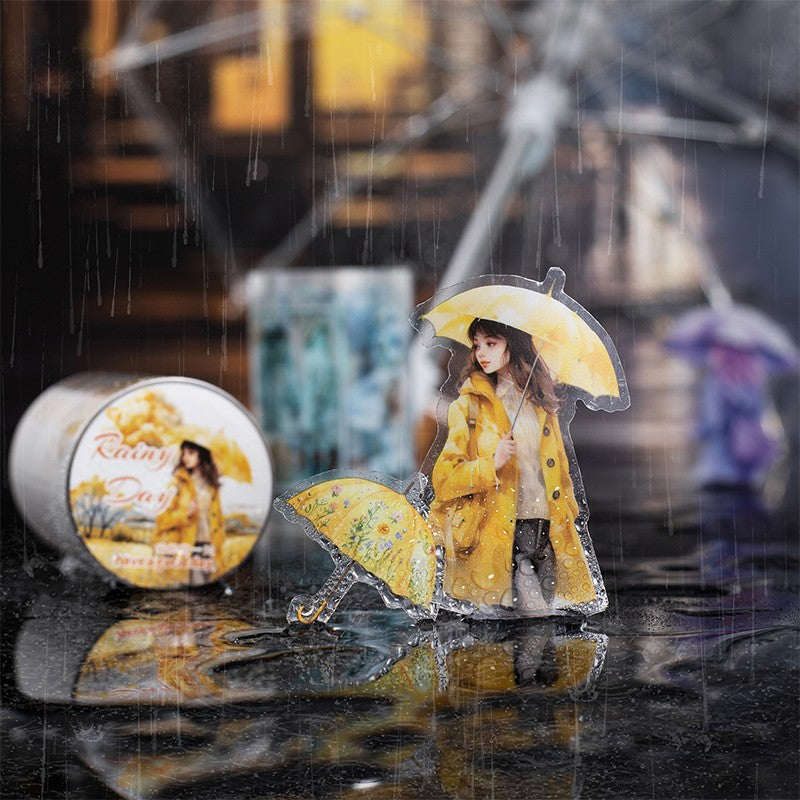 Rainy Days Series Weather Character Scene Tape