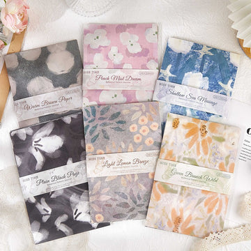 Patterned Journal Series Notebook Material Paper