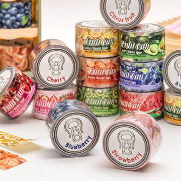 Fruit Canned Goods Series Washi Tape 8 Styles