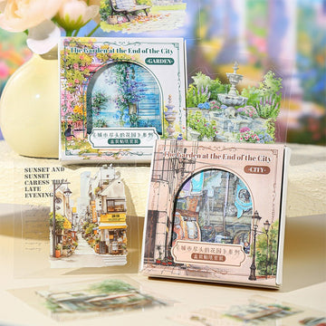 The Garden At End Of The City Sticker Box 45pcs