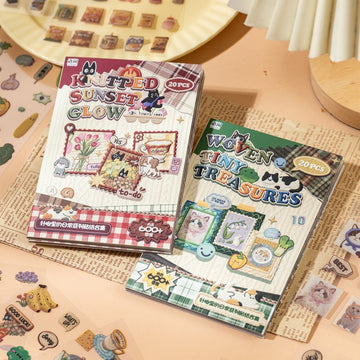 The Daily Series in the Needle Points Sticker Book 20pcs