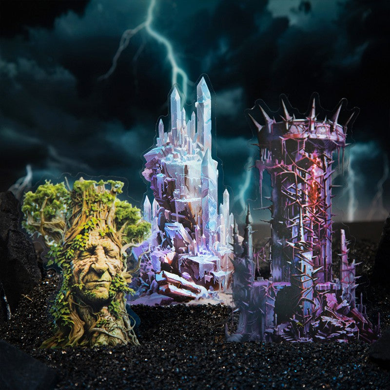 Magic Wizard Tower Series Gothic Castle Sticker Pack