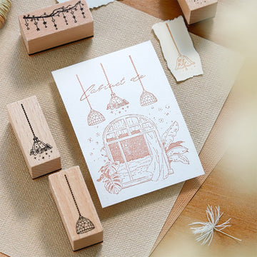 Nighttime Lights Series Wooden Lamp