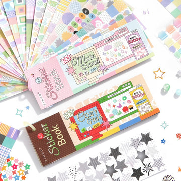 Color Card Basic Series Sticker Book