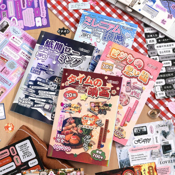 Character sticker notebook