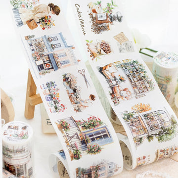 Fragmented daily landscaping washi tape