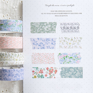 Colorful Flower Season Series Special Oil and Paper Tape